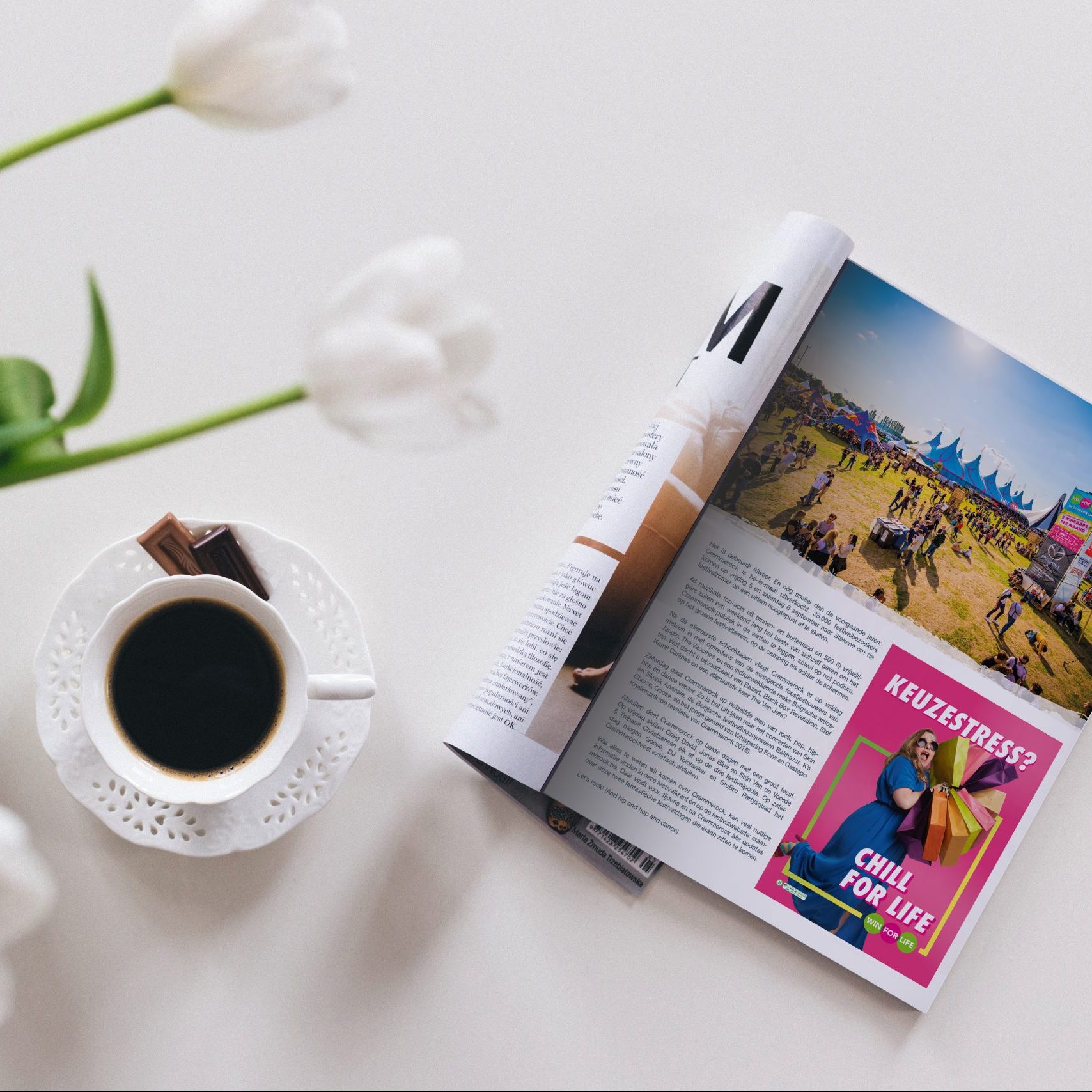 Magazine mockup Crammerock